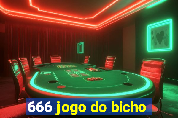 666 jogo do bicho